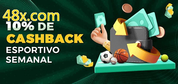 10% de bônus de cashback na 48x.com